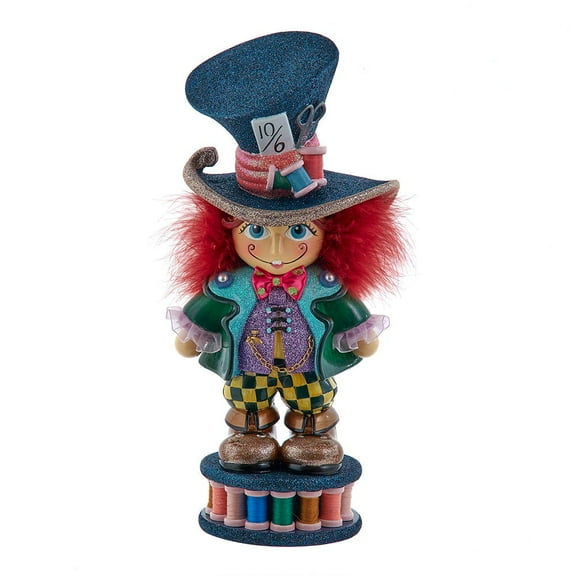 Kurt Adler 13-Inch Hollywood Nutcrackers Mad Hatter Nutcracker
