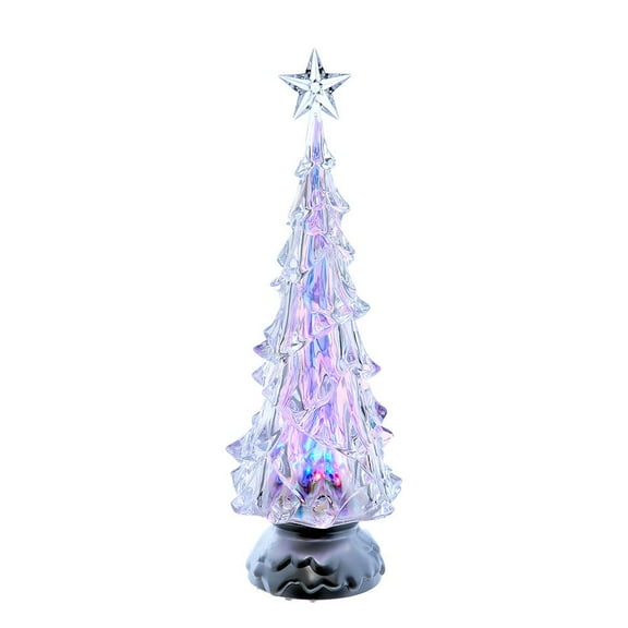 Kurt Adler 14-Inch Battery-Operated RGB LED Lighted Animated Spinning Tree
