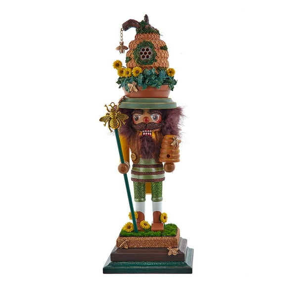 Hollywood Nutcrackers HA0776 15 in. Bee Keeper Nutcracker