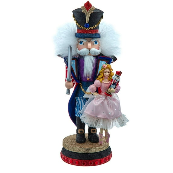 Hollywood Nutcrackers HA0788 15 in. Prince with Clara Nutcracker