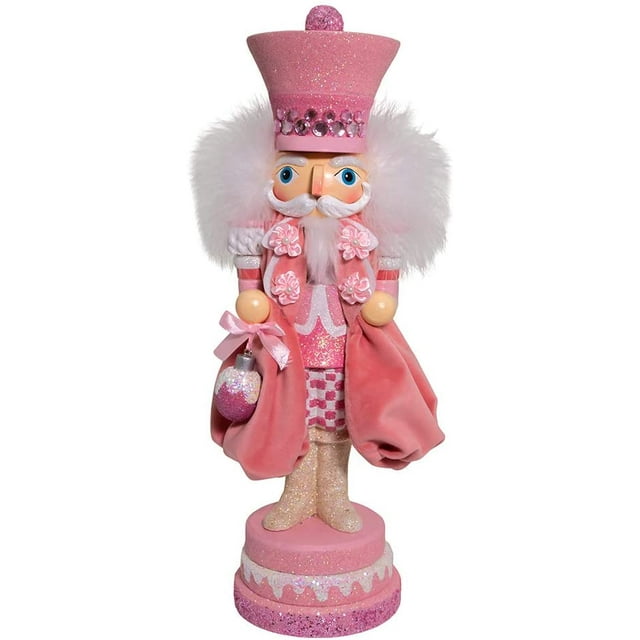 Kurt Adler 15Inch Hollywood Pink Sweet Soldier Nutcracker