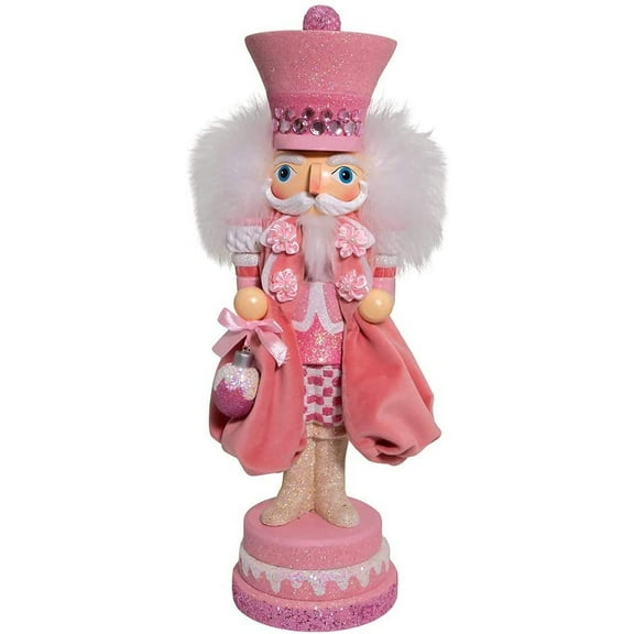 Kurt Adler 15-Inch Hollywood Pink Sweet Soldier Nutcracker