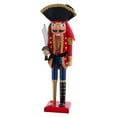 thumbnail image 1 of Kurt Adler 15-Inch Pirate Nutcracker with peg leg, 1 of 8