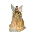 thumbnail image 1 of Kurt Adler 16-Inch UL 10-Light Celestial Angel Tree Topper, 1 of 7