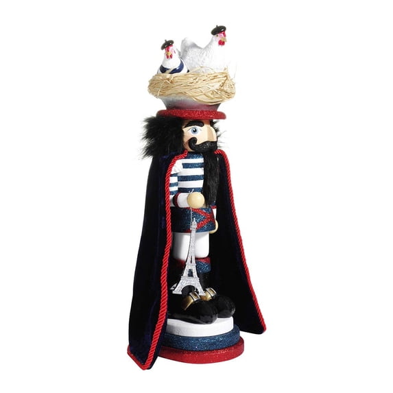 Kurt Adler 17.5-Inch Hollywood™ Three French Hens Nutcracker