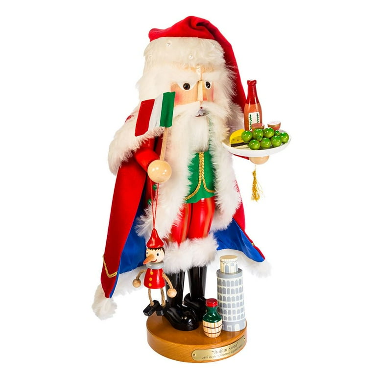 Italian santa nutcracker deals