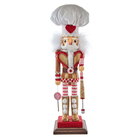Kurt Adler 18" Hollywood Nutcrackers Gingerbread Chef Nutcracker