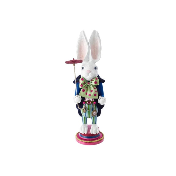 Kurt Adler 18-Inch Hollywood White Rabbit Nutcracker