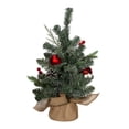 thumbnail image 1 of Kurt Adler 18-Inch Pinecones, Balls, and Berries Tree with Burlap, 1 of 4