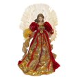 thumbnail image 1 of Kurt Adler 18-inch Red and Gold Multi-colored LED Fiber-Optic Angel Treetop, 1 of 7