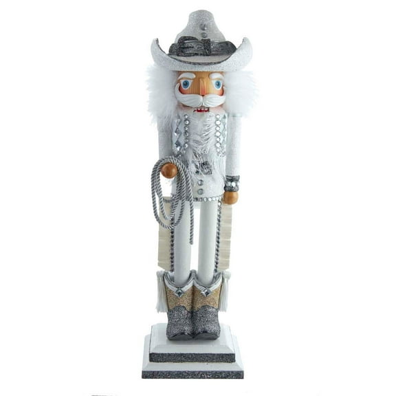 Kurt Adler 19-Inch Hollywood Rhinestone Cowboy Nutcracker