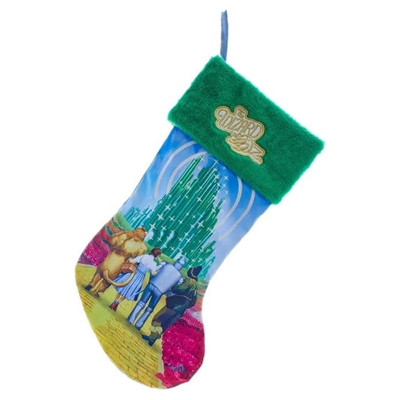 Kurt Adler 19-Inch Wizard of Oz Yellow Brick Road Christmas Stocking