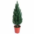 thumbnail image 1 of Kurt Adler 2-Foot Battery-Operated Cypress Tree in Pot with 50 LED Lights, 1 of 5