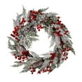 thumbnail image 1 of Kurt S. Adler H4016 Wreath, Brown, Red, 1 of 3