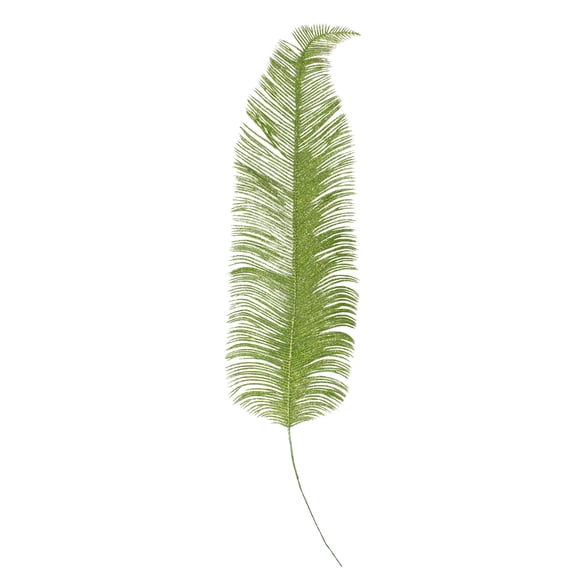 Kurt Adler 24" Artificial Metallic Green Palm Frond Floral Spray