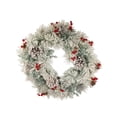 thumbnail image 1 of Kurt Adler 24-Inch Unlit Red Berries and Pinecone Wreath, 1 of 3