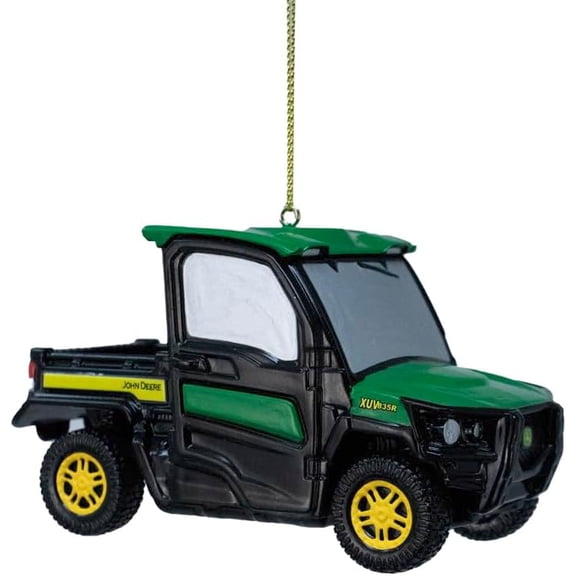 Kurt Adler 3.5 Inch John Deere Crossover Utility Vehicle Ornament