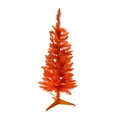 thumbnail image 1 of Kurt Adler 3 Foot Pre-Lit Slim Orange Tree, 1 of 3