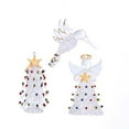 thumbnail image 1 of Kurt Adler 3-Inch Spun Glass Angel, Tree and Bird Ornaments 3-Piece Set, 1 of 5