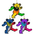 thumbnail image 1 of Kurt Adler 4.25-Inch Noble Gems‚Ñ¢ Glass Grateful Dead‚Ñ¢ Bear 3-Piece Ornament Set, 1 of 4