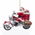 thumbnail image 1 of Kurt Adler 4.5 Inch Old Guys Rule Motorcycle Santa, 1 of 1