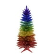thumbnail image 1 of Kurt Adler 4-Foot Foil Rainbow Tree, 1 of 3