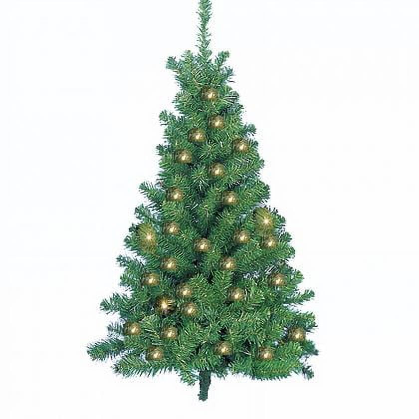 Kurt Adler 48-Inch Norway Pine Half Tree - Walmart.com