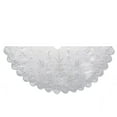 thumbnail image 1 of Kurt Adler 48-Inch Silver Hand Embroidery Treeskirt, 1 of 3
