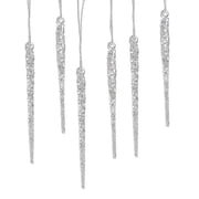 Kurt Adler Twisted Icicle Ornament 12Pc