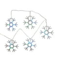 thumbnail image 1 of Kurt Adler Snowflake Icicle Fairy Lights with RGB LED Lights, 1 of 4