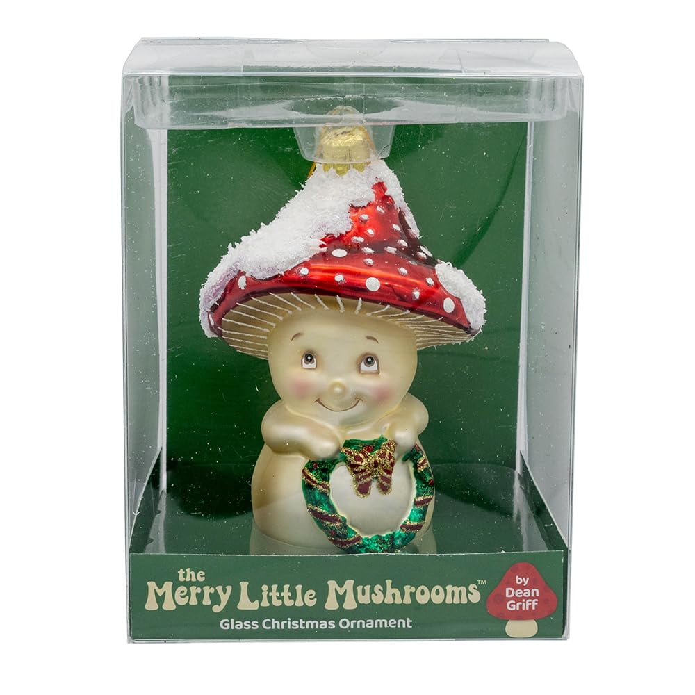 Kurt Adler Mushroom Guy Ornament