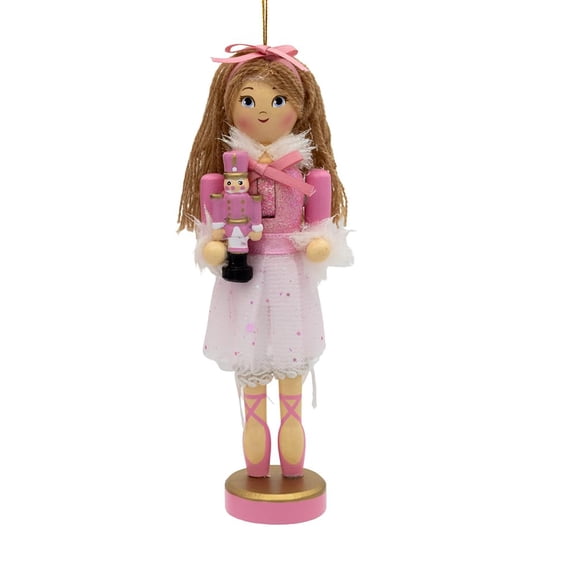 Kurt Adler 6" Clara with Blonde Hair Nutcracker Ornament