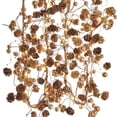 thumbnail image 1 of Kurt Adler 6-Foot Battery-Operated Gold Pinecone and Berry Rope Garland - N/A, 1 of 3