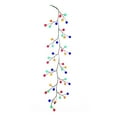 thumbnail image 1 of Kurt Adler 6-Foot Green Garland with 48 Multicolor LED Ball Lights - N/A, 1 of 4