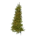 thumbnail image 1 of Kurt Adler 6-Foot Pre-Lit PE Half Tree with Stand, 1 of 4