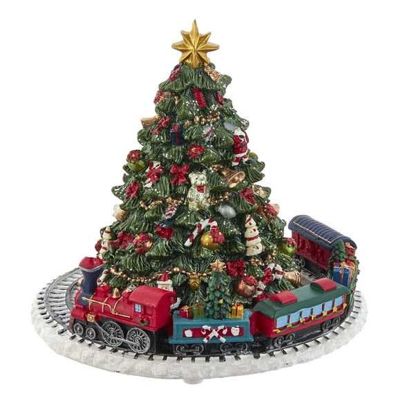 Kurt Adler 6-Inch Musical Christmas Tree Decoration with Revolving ...