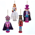 thumbnail image 1 of Kurt Adler 6-Inch Hollywood Nutcracker Suite 4-Piece Ornament Set, 1 of 4