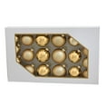 thumbnail image 1 of Kurt Adler 60-80MM Shiny and Matte Champagne Gold Glass Ball Ornaments, 20-Piece Set, 1 of 4