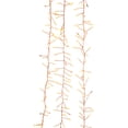 thumbnail image 1 of Kurt Adler 7.8-Foot 240-Light Twinkle Classic White LED Fairy Light Cluster Garland, 1 of 3