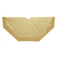 thumbnail image 1 of Kurt Adler 72-Inch Gold Geometric and Sequins Tree Skirt, 1 of 1
