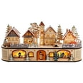 thumbnail image 1 of Kurt Adler 8.27-Inch Battery Operated Led 2 Tier Christmas Village, 1 of 4