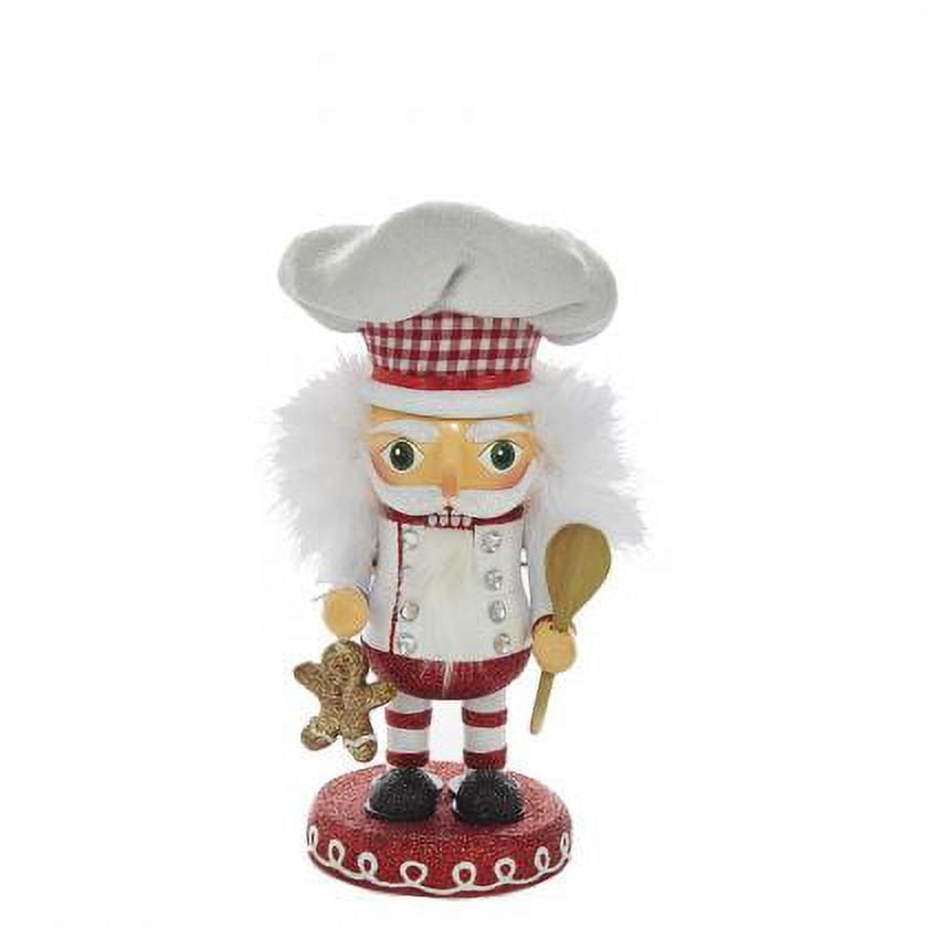 Kurt Adler 8-Inch Hollywood Gingerbread Chef Nutcracker - Walmart.com
