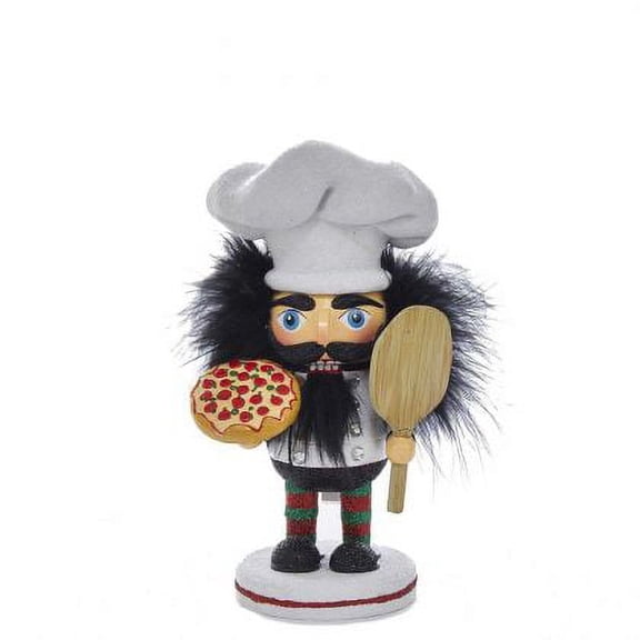 Kurt Adler 8-Inch Hollywood Pizza Guy Nutcracker