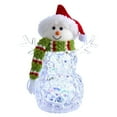 thumbnail image 1 of Kurt Adler 9.45-Inch Battery-Operated Light-Up Snowman Table Piece, 1 of 5