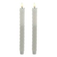thumbnail image 1 of Kurt Adler 9.7-Inch Battery Operated LED Flicker Flame Diamond Shaped Taper Candle Set, 1 of 3