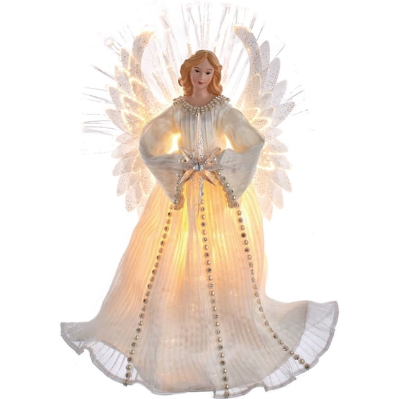 Kurt Adler Angel Tree Topper - Pack of 4