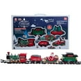 thumbnail image 1 of Kurt Adler Battery Operated Musical Train with Tree and Santa Table Piece, 1 of 3