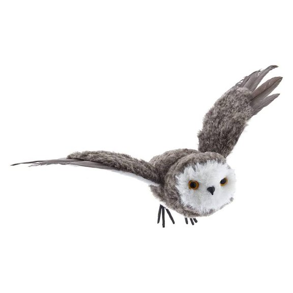 Kurt Adler Brown Flying Owl Ornament, 12.5 inches
