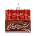 thumbnail image 1 of Kurt Adler Budweiser Glass Budweiser 6-Pack Ornament, 1 of 1