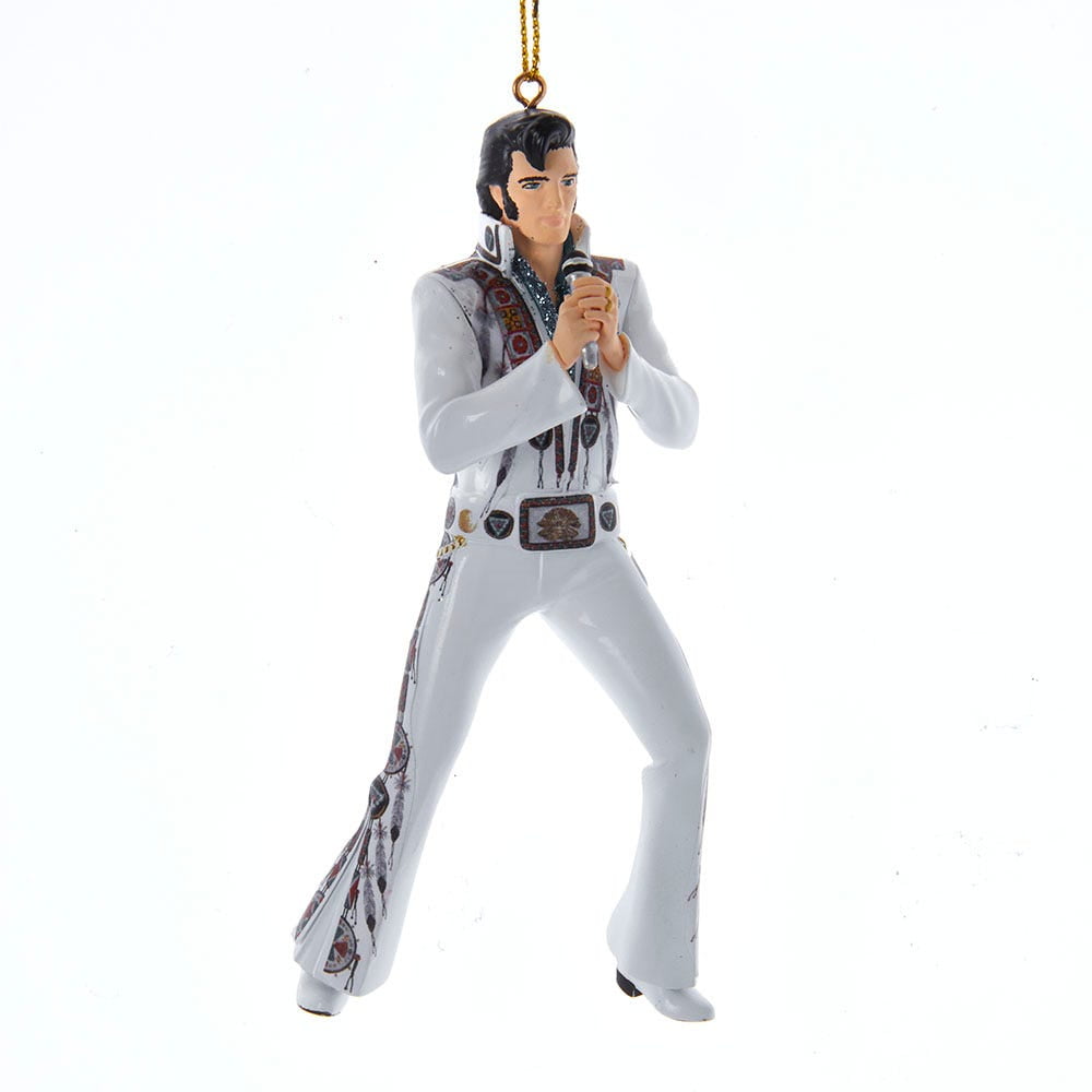 Kurt Adler Elvis Presley Old Indian Jumpsuit Christmas Ornament